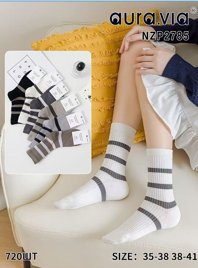 Skarpety damskie Roz 35-41, Mix kolor Paczka 40 szt